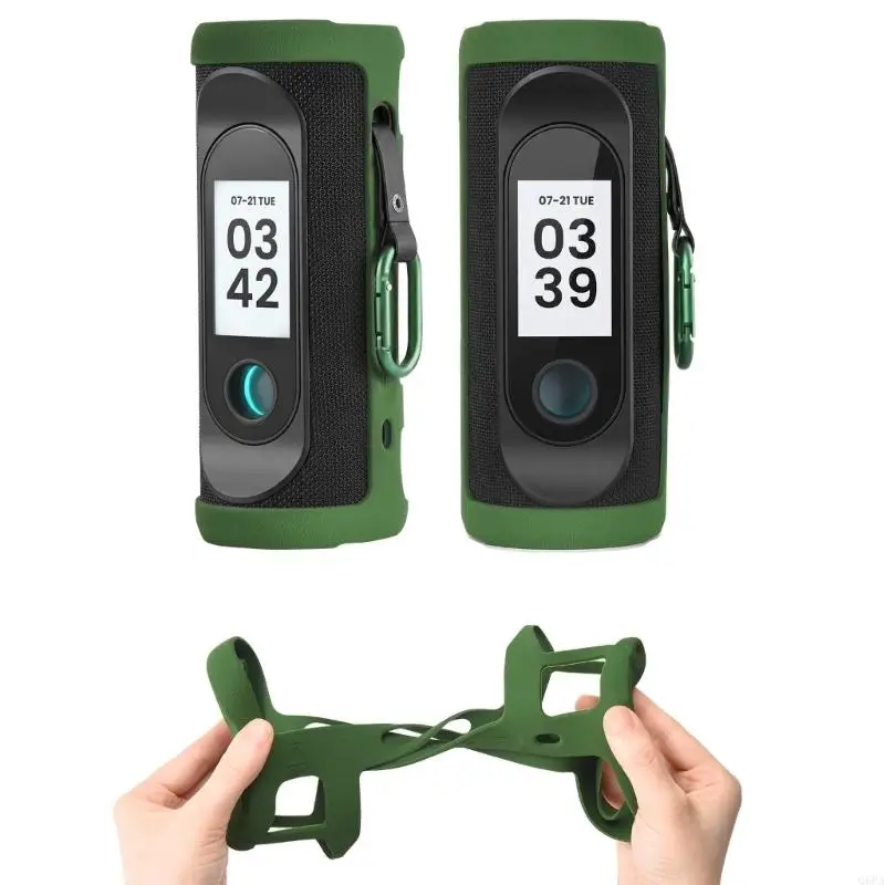 Q6PA Silicone Protective Case Compatible for GeneSonicPro Golf Speaker, Wraparound Fit, Easy Charging and Button Access