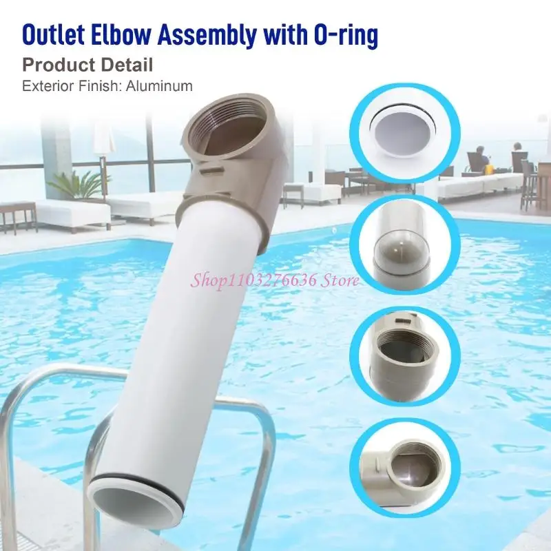 R6FD DEX4820EA Ellbogenkomponente Teil für vertikale -Filter mit sicherem O -Ringen Design