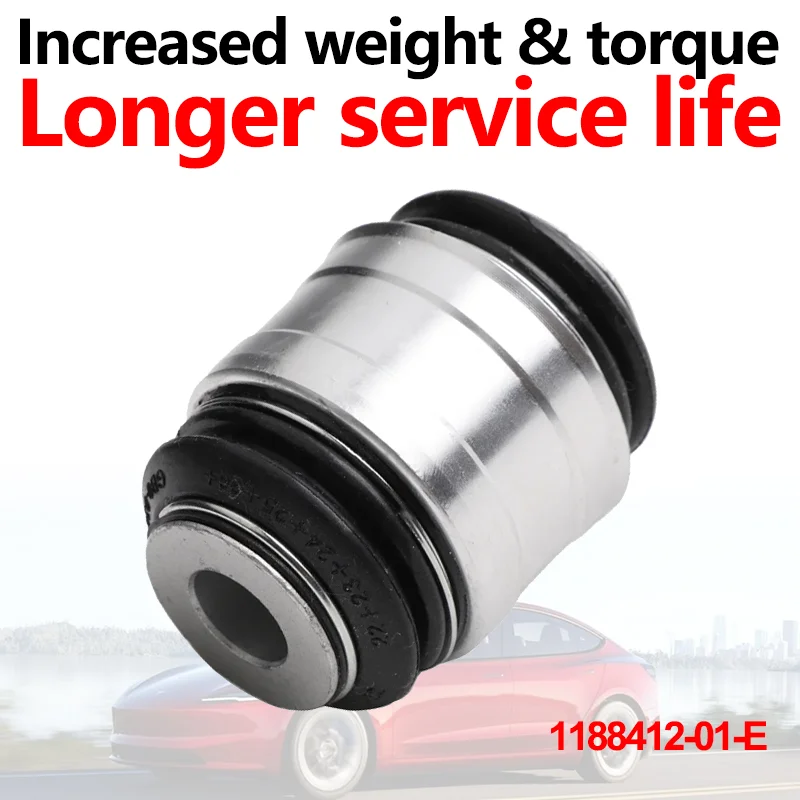 

NEW Car Rear Steering Knuckle Bushing 1188412‑01‑E For Tesla Model 3 Model Y Automobile Rear Steering Knuckle Sleeve Replacement