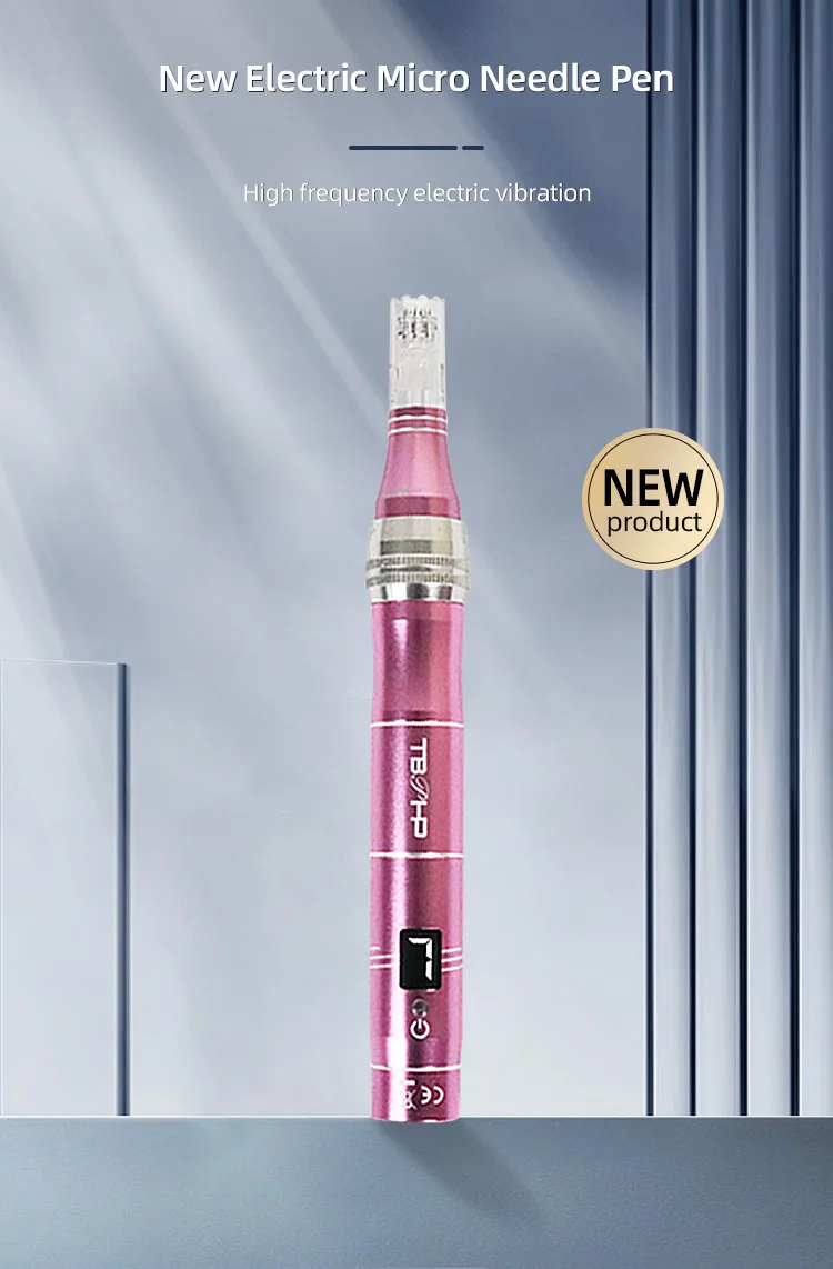 Professioneller Elektrischer Kabelloser M1 Microneedle-Stift mit 12 Kartuschen, Nadellänge 0,25 mm, Schönheitsgerät, Derma Pen – Detail 1