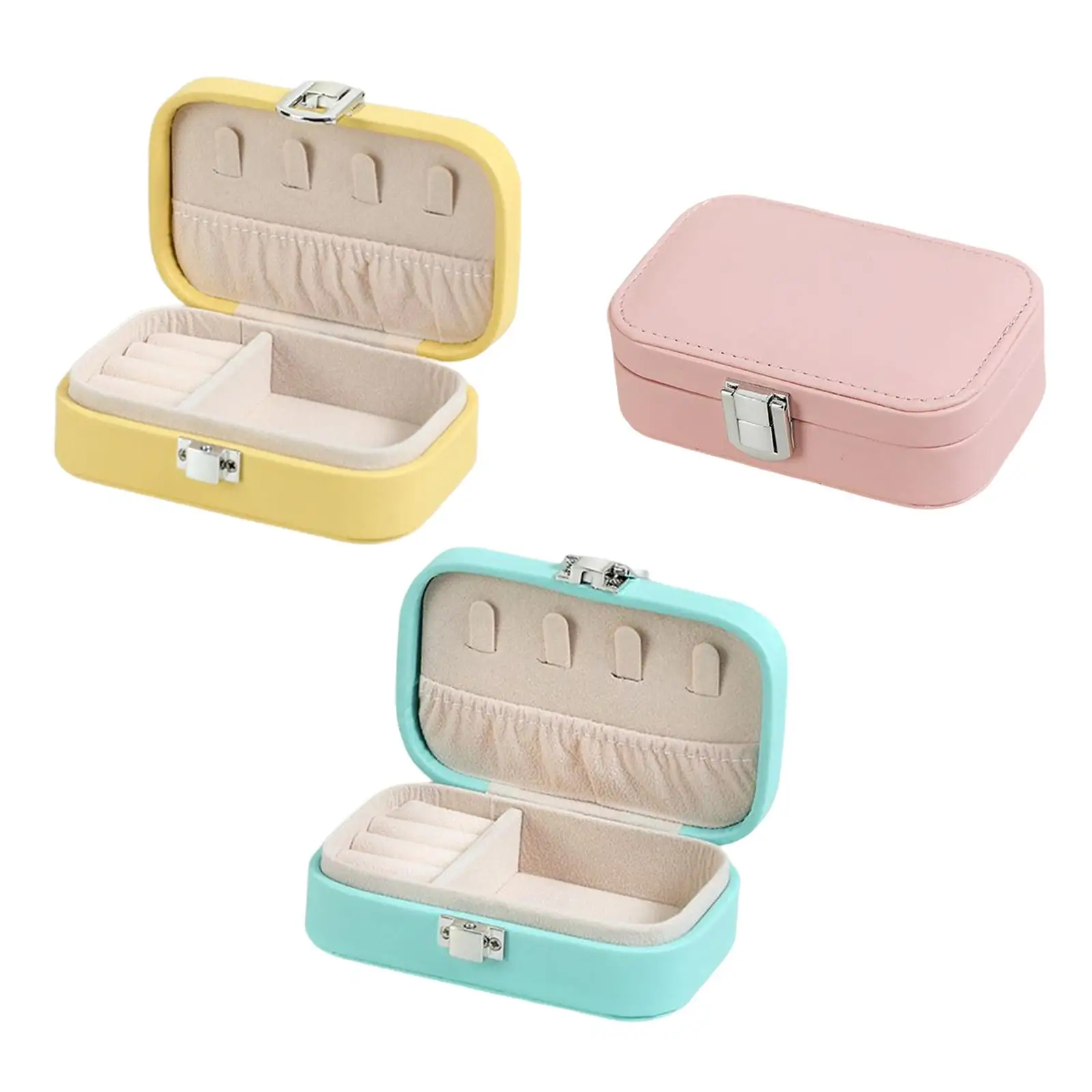Organizer PU Leather Portable for Jewelry Watch Necklace
