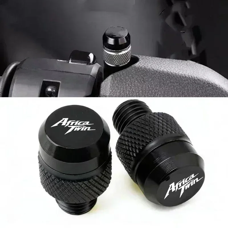 Motorcycle M10 aluminum mirror hole plug screw bolt For Honda Africa Twin 1100 CRF1100L CRF1000L AfricaTwin Adventure Sports