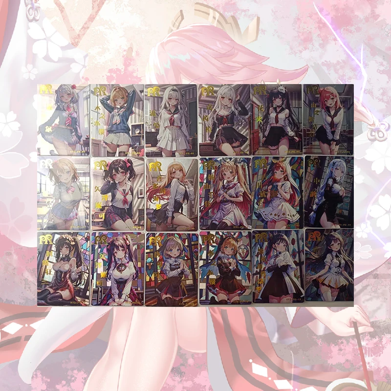 Anime Goddess Story Flower Girl SR TGR SSR ZR SP EX SGP PR Cards Emilia Tokisaki Kurumi Frieren Kitagawa Marin Collectible Cards - view 6