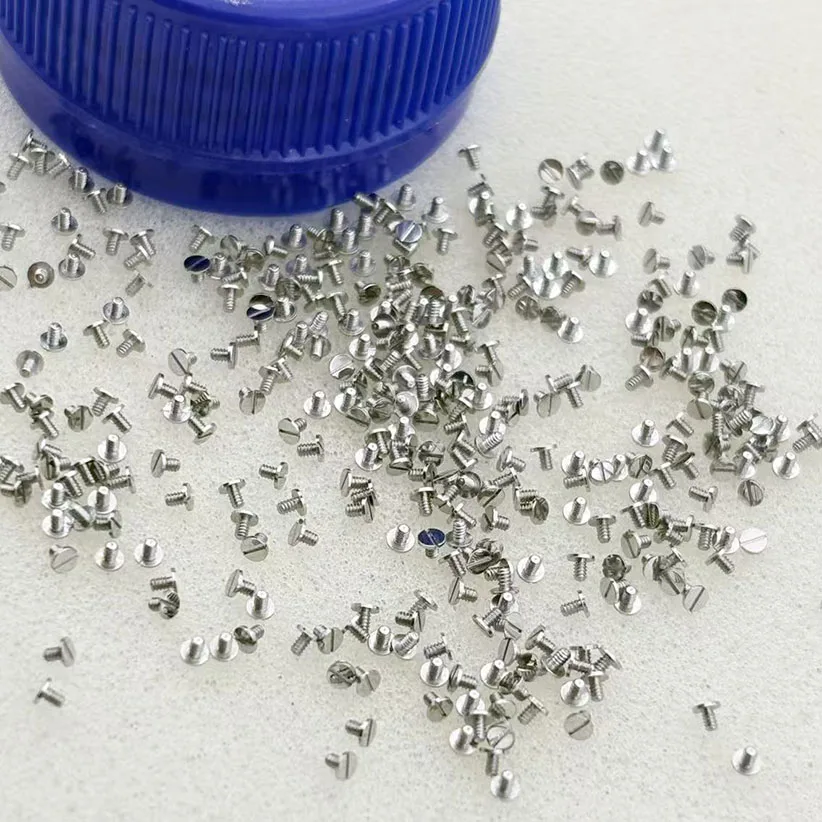 20/ 40/ 60pcs  Watch movement accessories 8200 8215movement upper clamp plate screw pendulum splint screw