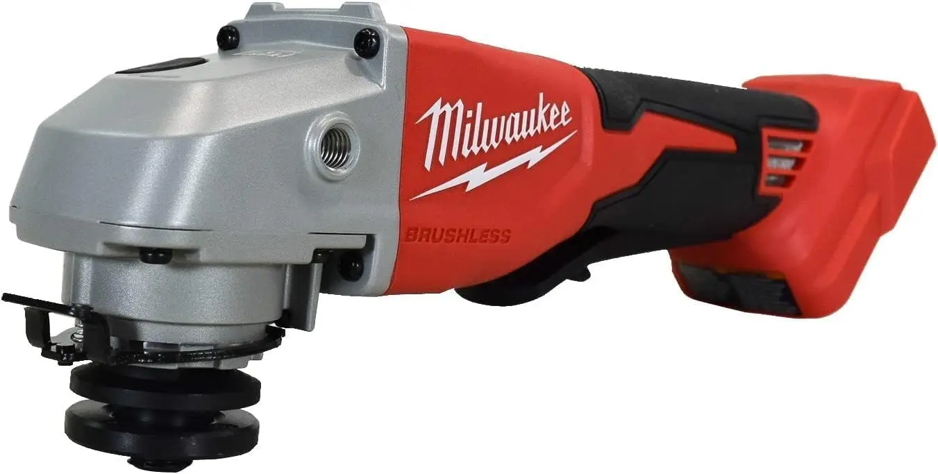 High-Performance 4-1/2 to 5 Inch Cut-Off Grinder with Brushless Motor and Safety Features