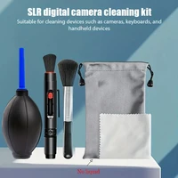Camera Cleaning Kit for DSLR and Mirrorless – Air Blower, Lens Cloth and Brush, for Canon, Nikon, Sony