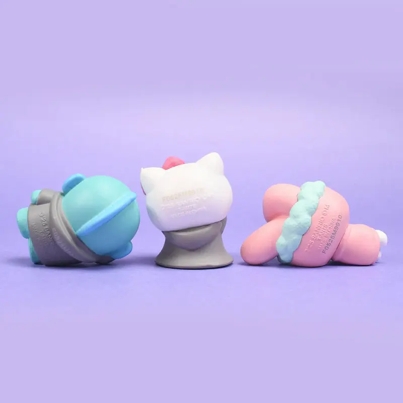 New Product In Stock Kt Cat Kuromi Cinnamoroll My Melody Home Edition Blind Box Desktop Ornament Surprise Gift For Friends view 3