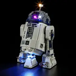 (Not the Building Blocks) 5v LED Light For Lego Star Wars 75379 R2-D2 Droid Light Up your Model Decorative Lamp