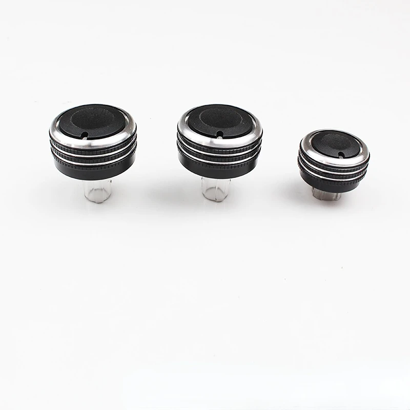 For Volkswagen 09-18 Bora C-trek Air Conditioning Knob Cover 3pcs