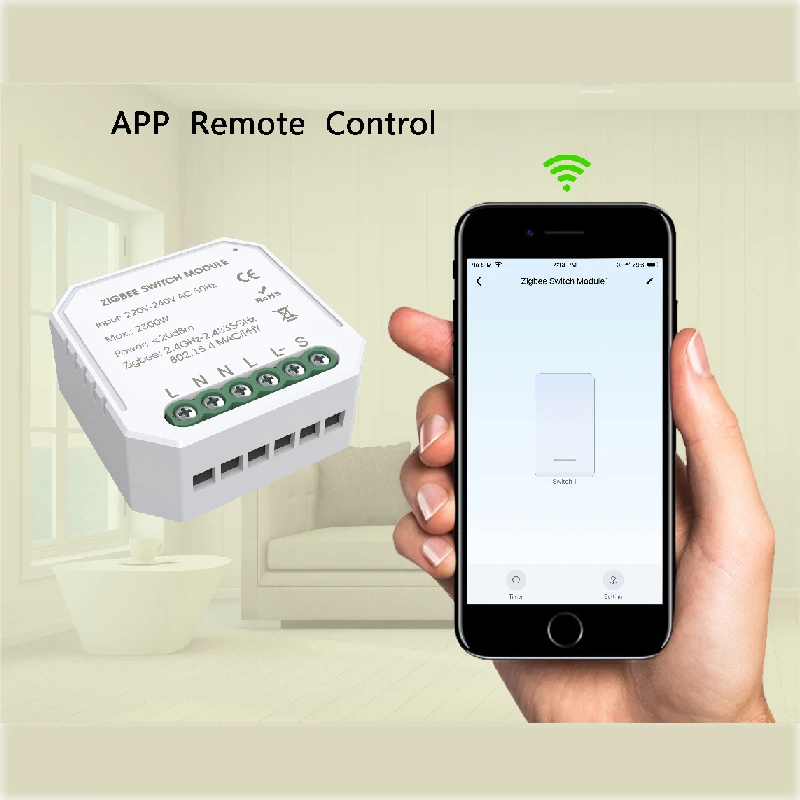 

Tuya Smart Curtain switch on-off Module, WiFi remote control, voice app control, remote smart home
