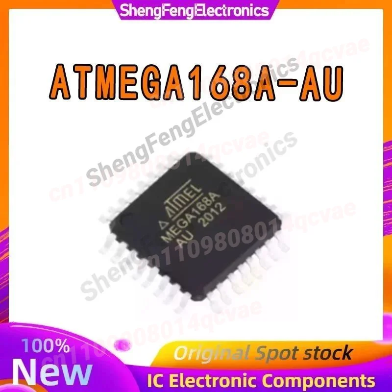 New Original ATMEGA168A-AU QFP-32 Microcontroller Chip