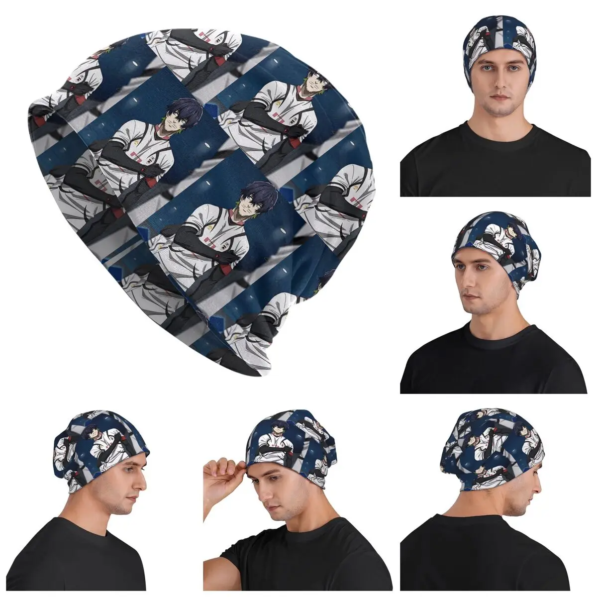 

Oliver Aiku Warm Knitted Cap Fashion Bonnet Hat Autumn Winter Outdoor Beanies Hats for Unisex Adult