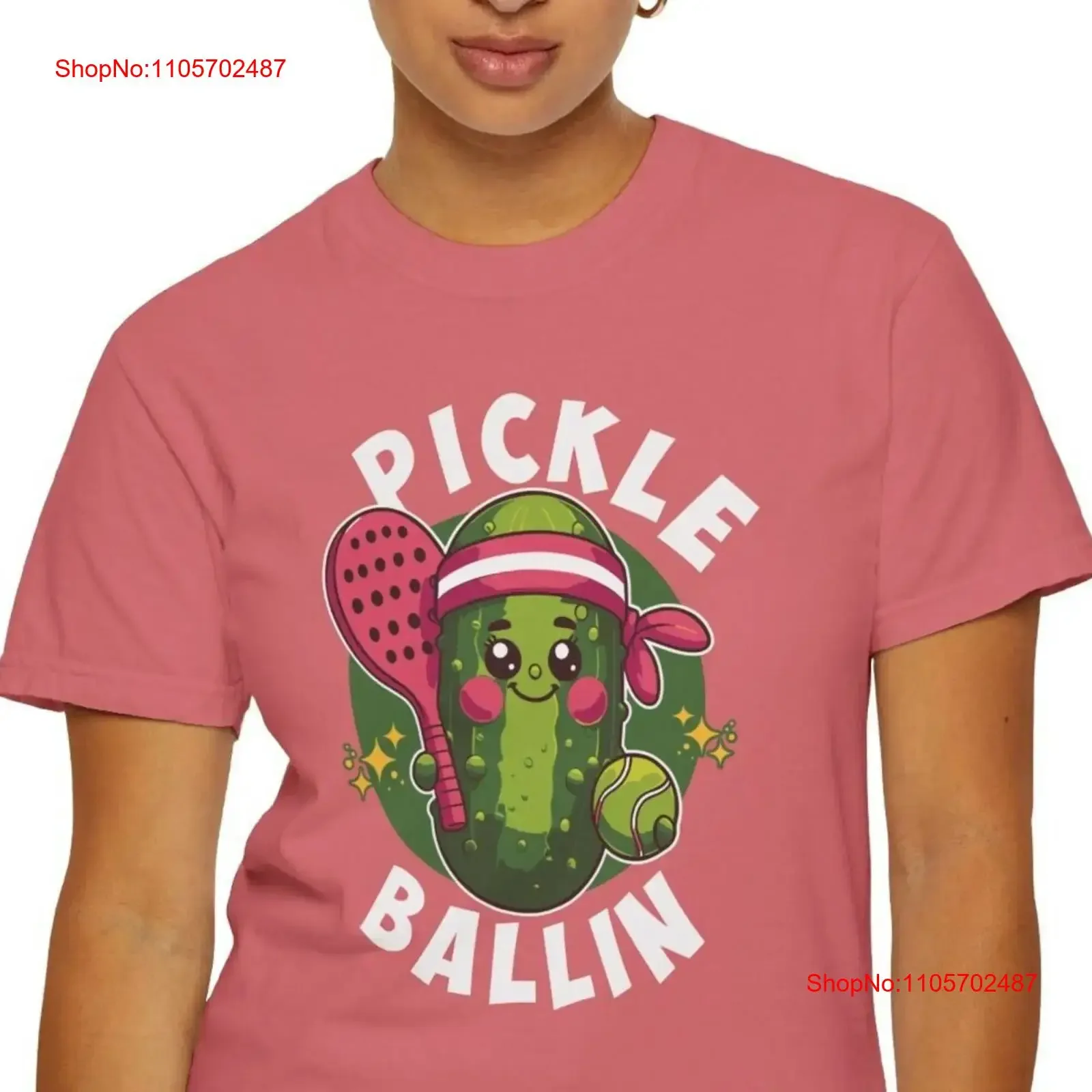 Pickleball T Shirt Pickles Playing Player Funny Pickleballer Game for Pickle Ballin vintage Washed Comfortable Slightly fashion