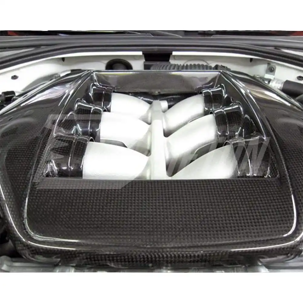 Carbon Fiber Engine Cover For Nissan R35 GTR Engine Bay Trim Kit Parts 2008 2009 2010 2011 2012 2013 2014 2015 2016 2017 2018