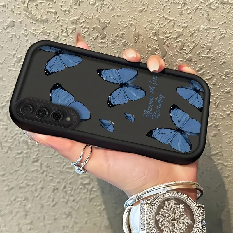 Cute Butterfly Case For Huawei Y9 Prime 2019 Y9S Y7A Magic 5 Pro X9 X30 Mate 40 P20 P30 P50 P40 Lite Lens Protection Soft Cover