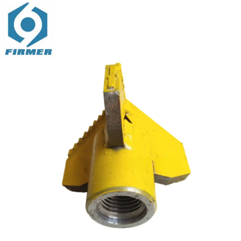 75mm-300mm Three-leaf Drill Bit Three-wing Triangular Alloy Drill Bit Water Well Mudstone Half Tooth Large Octagonal