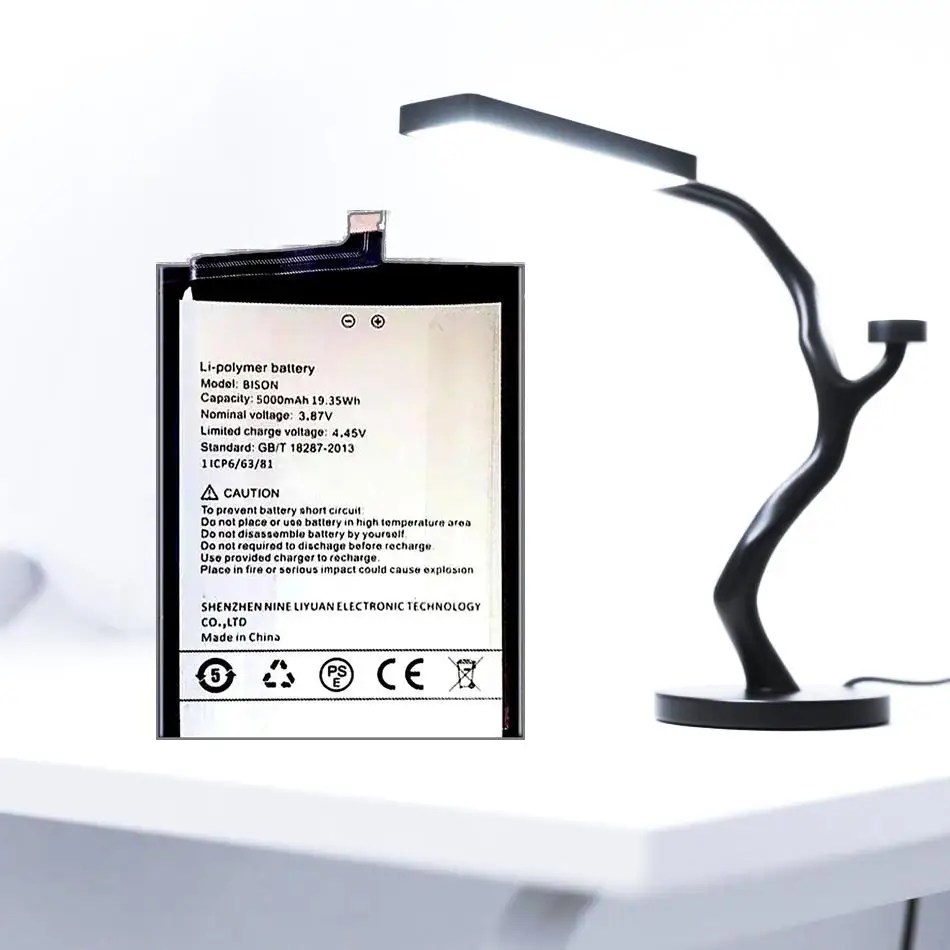 

Long-Lasting Performance For Umi Umidigi Bison Environmentally Friendly Mobile Phone Battery 5000Mah