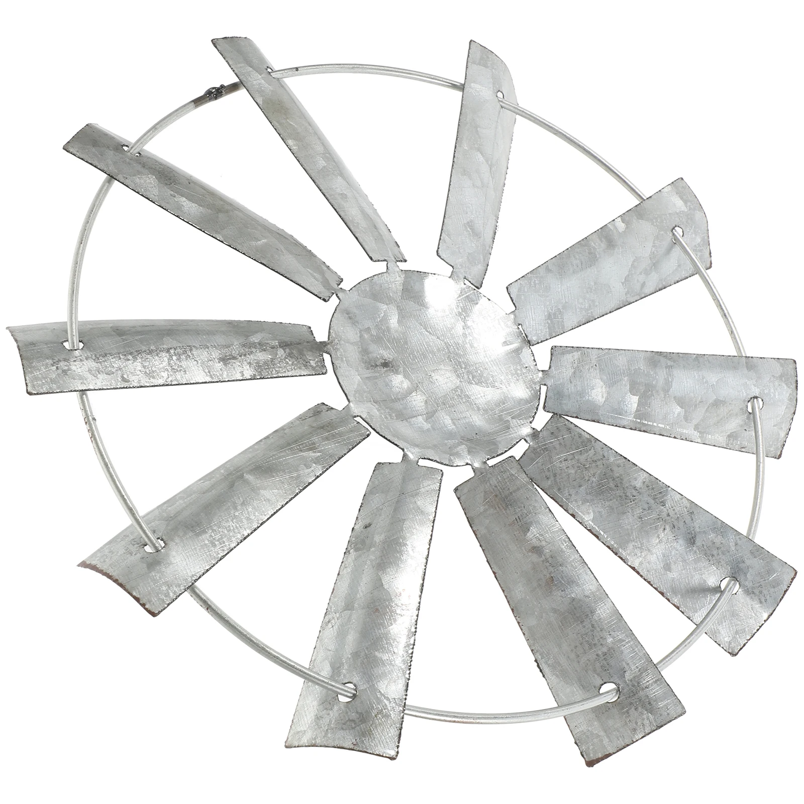 

Rustic Farmhouse Wall Art Metal Windmill Decoration Hanging Pendant for Living Room Bedroom Office Wall Decor Barn Decors