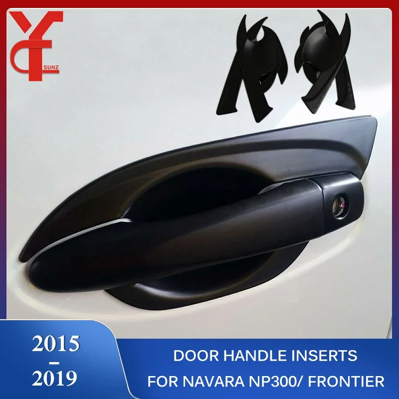 

Door Handle Bowl Inserts Chrome For Nissan Navara Np300 2014 2015 2016 2017 2018 2019 2020 2021 Frontier Accessories YCSUNZ