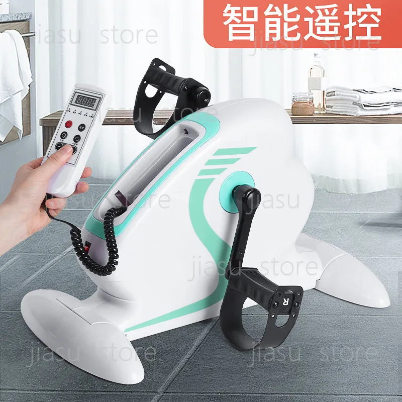 Electric Rehabilitation Pedal Trainer, Active‑Passive Upper Lower Limb Exerciser for Elderly Stroke Hemiplegia