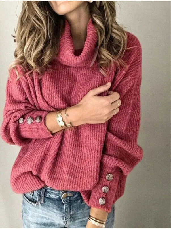 Długi sweter z okrągłym dekoltem, zapinany na guziki, w stylu streetwear, dopasowany, dzianinowy, regularny krój, cienki, na sezon letni, inne materiały.