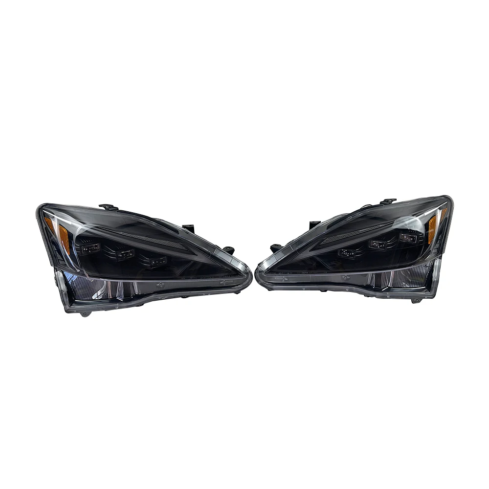 Car LED Headlights for Lexus IS250 IS300 2006-2012 LED High and Low Beam LED Daytime Running Lights and Turn Signals