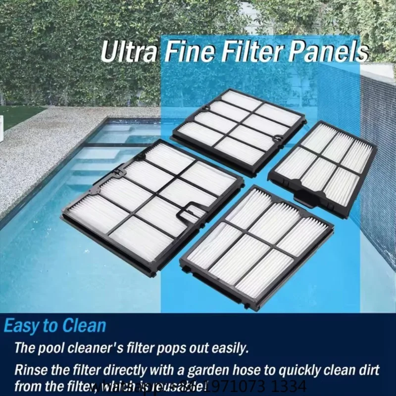 9991467-R4 High Efficiency Pleated Cartridge Filter for Dolphin Proteus Active M600 S300i Robotic Pool Cleaners Part