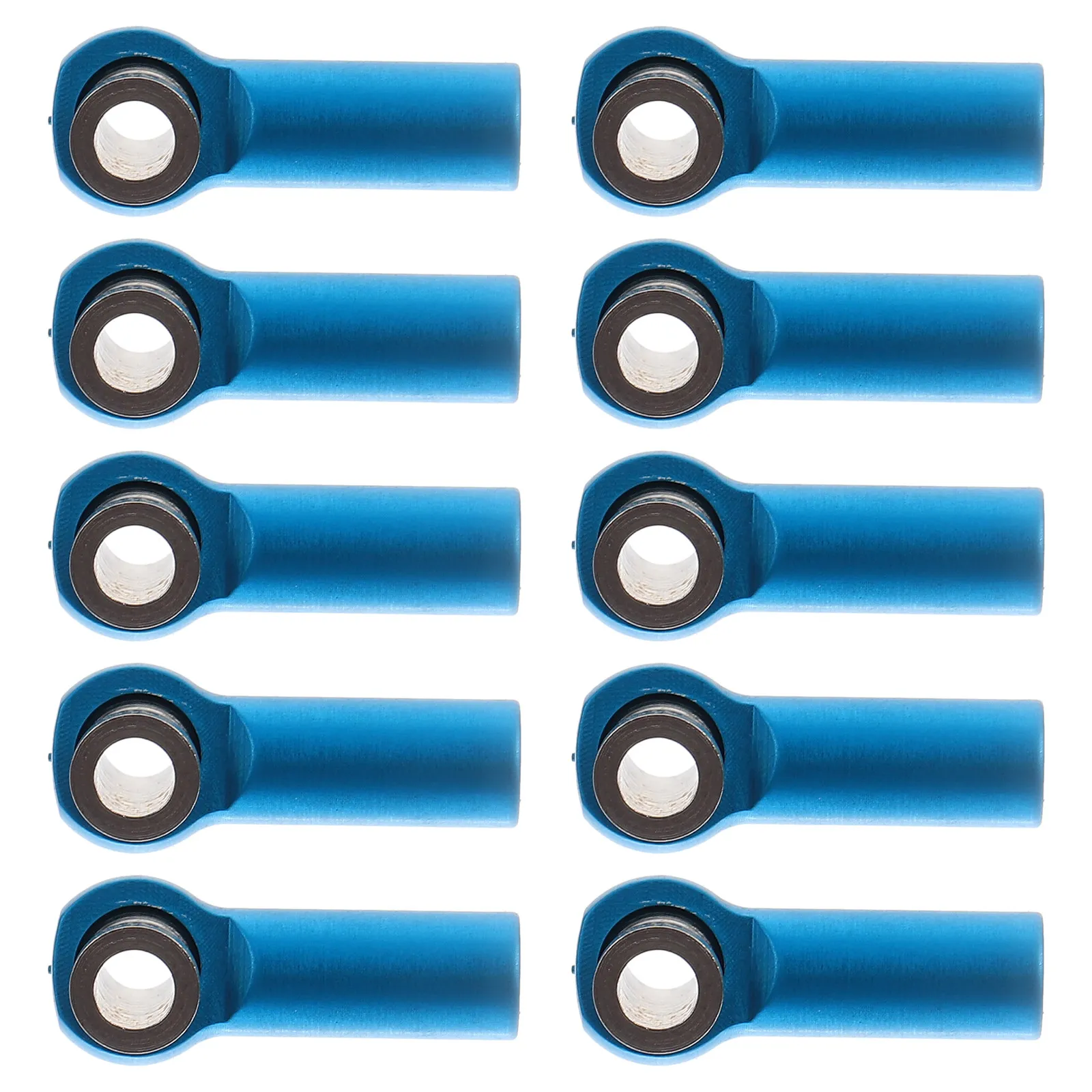 

10Pcs Aluminium Tie Rod Ball Head Link Rod Joint Precision Alloy Ball End Holder Telecar Parts Linkage Car Toy Parts