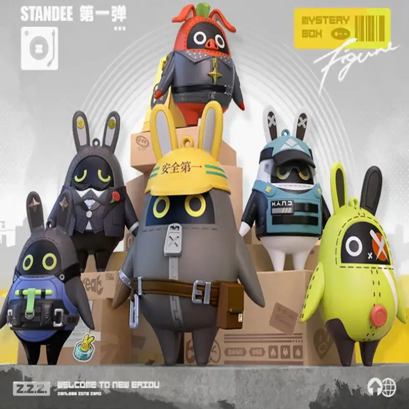 

miHoYo Game Bangboo Figure Official Zenless Zone Zero Bangboo Standee Series Cartoon Doll Anime Ornament Cosplay Lucky Gift Box