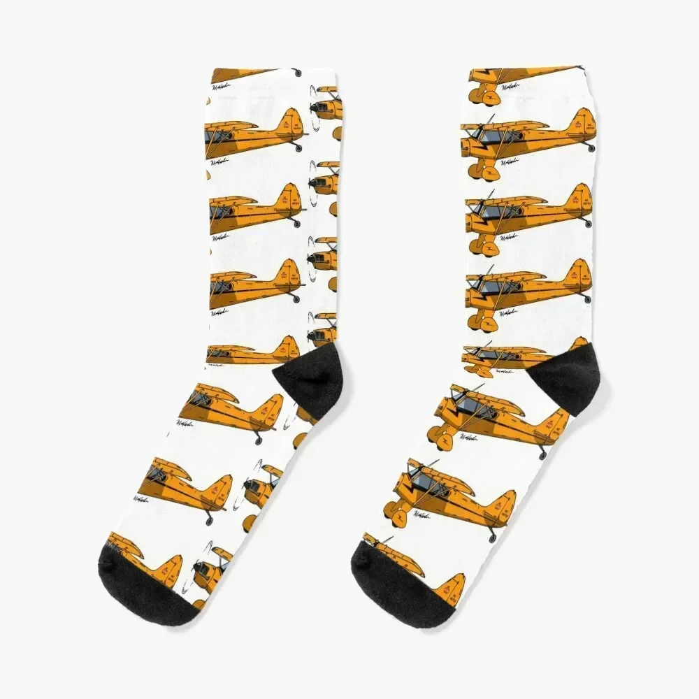 

Piper J3 Cub NC38759 Socks hockey designer FASHION loose Socks Men Women's