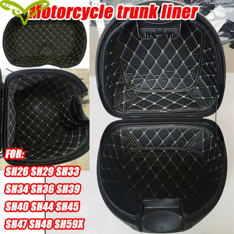 

Motorcycle Storage Compartment Lining Wear-resistant Sound Insulation Pad For SH26 SH44 SH45 SH33 SH34 SH36 SH39 SH40 SH47 SH4