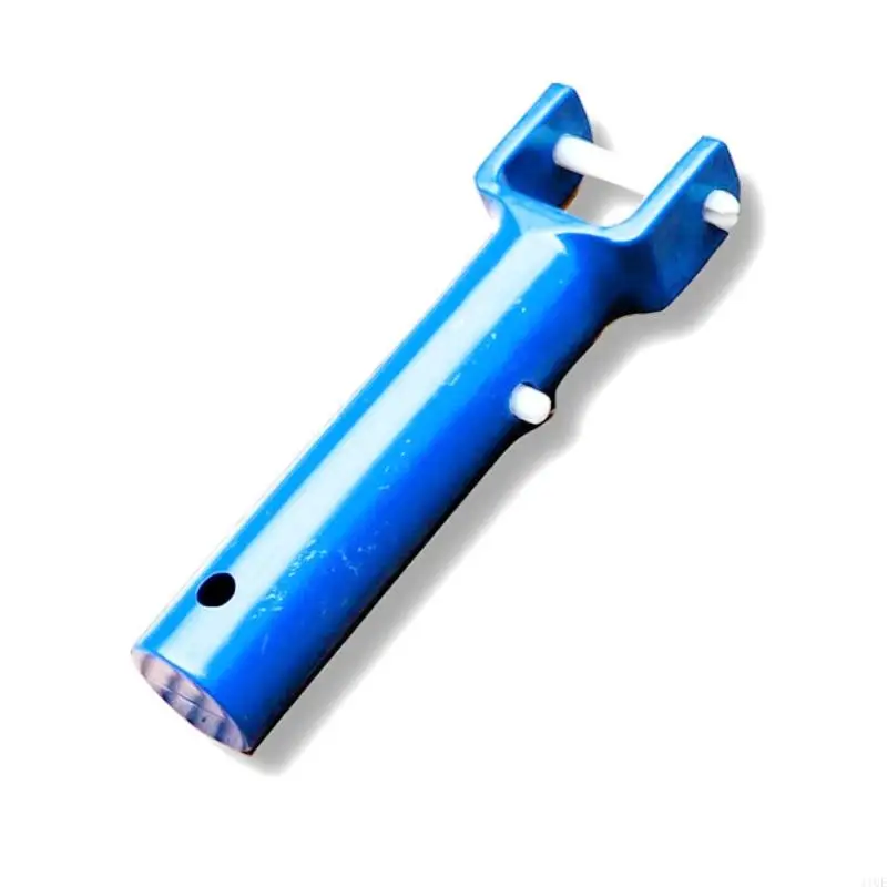 

11UE Vacuum Pool Brush Handle with V Clips & Pin for Swimming Pool Spa Vacuum 1 Piece