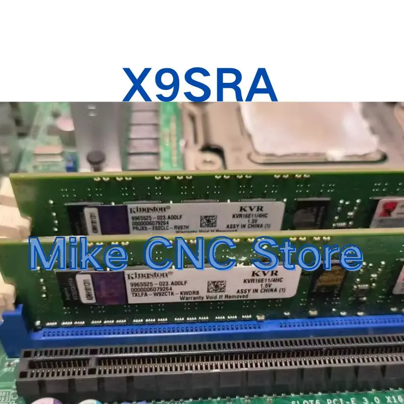 Second hand X9SRA server motherboard tested OK and shipped quickly
