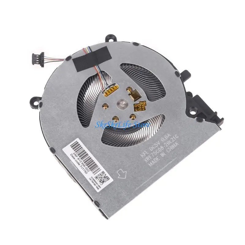 

E65E GPU GPU Охлаждающий вентилятор охладитель для ноутбука для Pavilion Gaming 7 Fan Fan Fan 5V Radiator