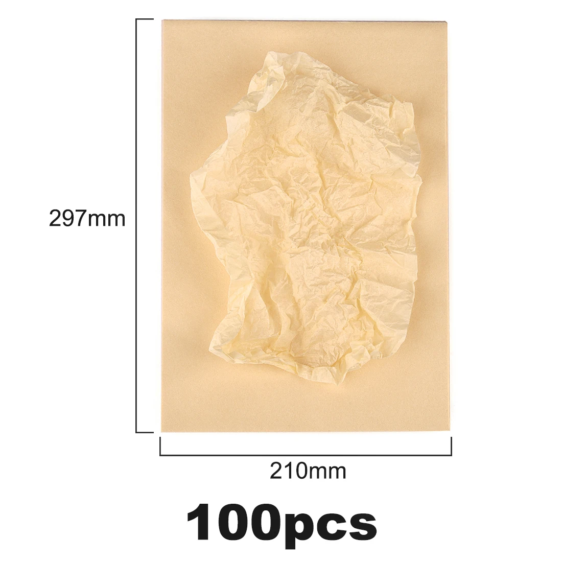 Liner Seidenpapier 100 Stück A4/A5 für Kleidung, Hemden, Schuhe, DIY, handgefertigt, durchscheinend, Weinpapier, Geschenkverpackung