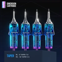 20 piezas cartucho de tatuaje aguja desechable esterilizada maquillaje semipermanente tatuaje RL/RM/RS/M1 para delineador