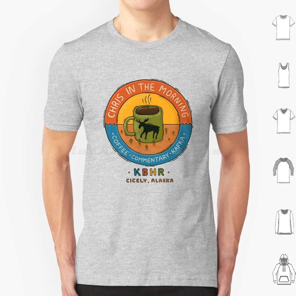 Chris In The Morning T Shirt Cotton Men Women DIY Print Northern Exposure Kbhr Moose May The Moose Be With You Cicely Cicely