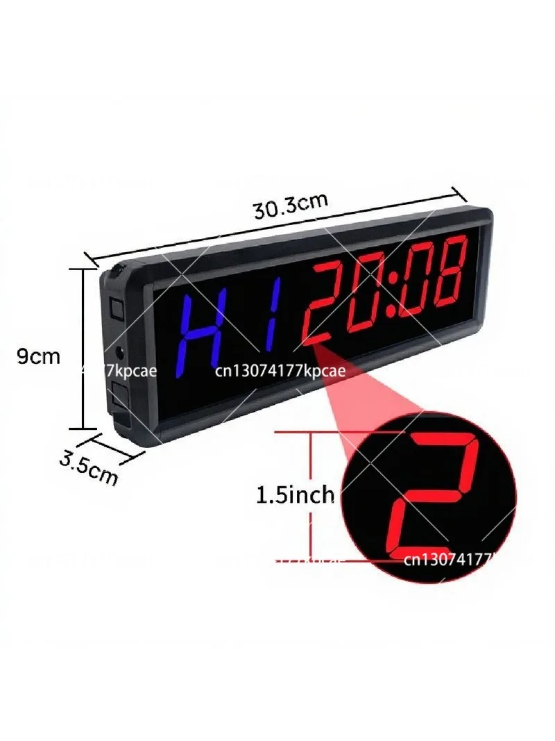Multifunctional gap training fitness timer, indoor clock exercise timer