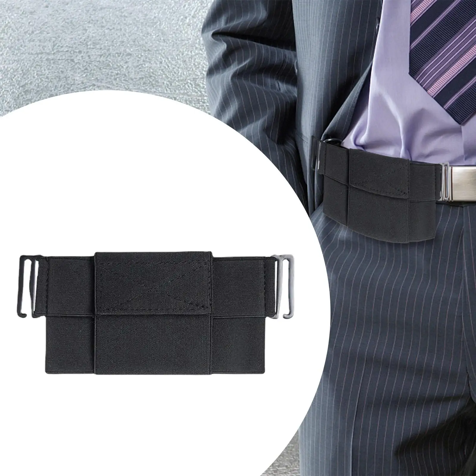 Invisible Wallet Waist Bag Fanny Pack Clip on Belt Waist Pouch Belt Wallet Invisible Wallet Waist Bag Fanny Pack Clip on Belt Waist Pouch Belt Wallet