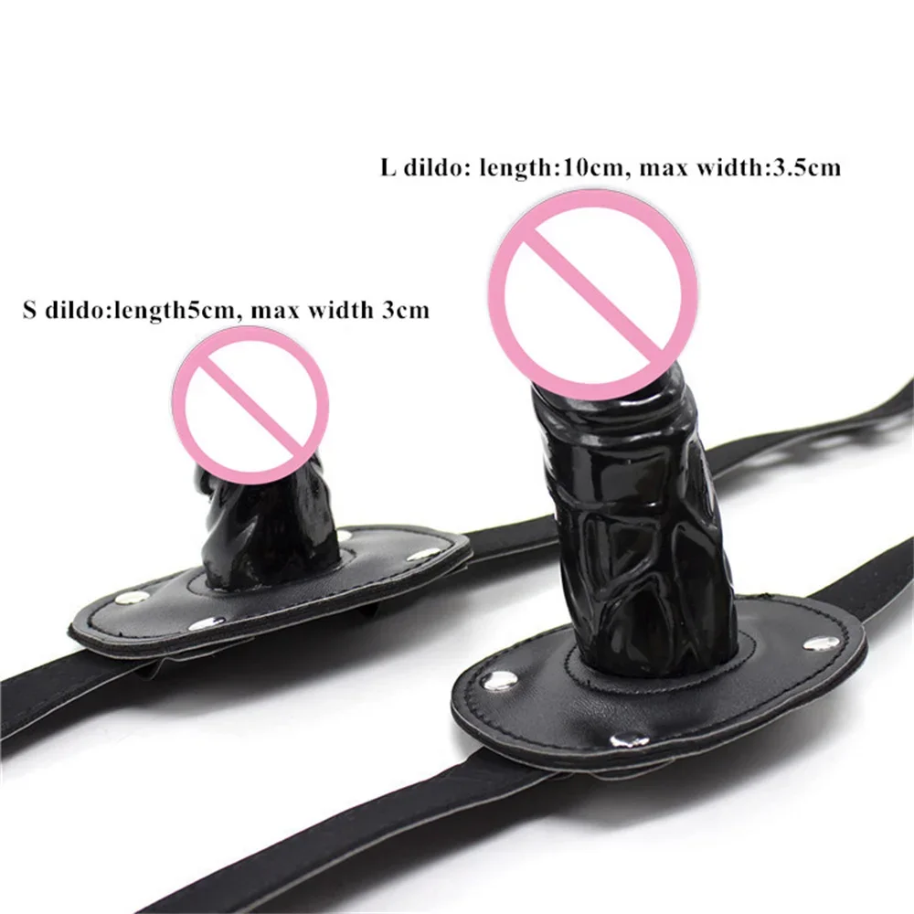 Open Mouth Dildo Penis Plug Oral Sex Toys Female Gagging Men Bdsm Bondage Fetish Adult Games Couples Adult Toys Nipple Sex Toy view 3