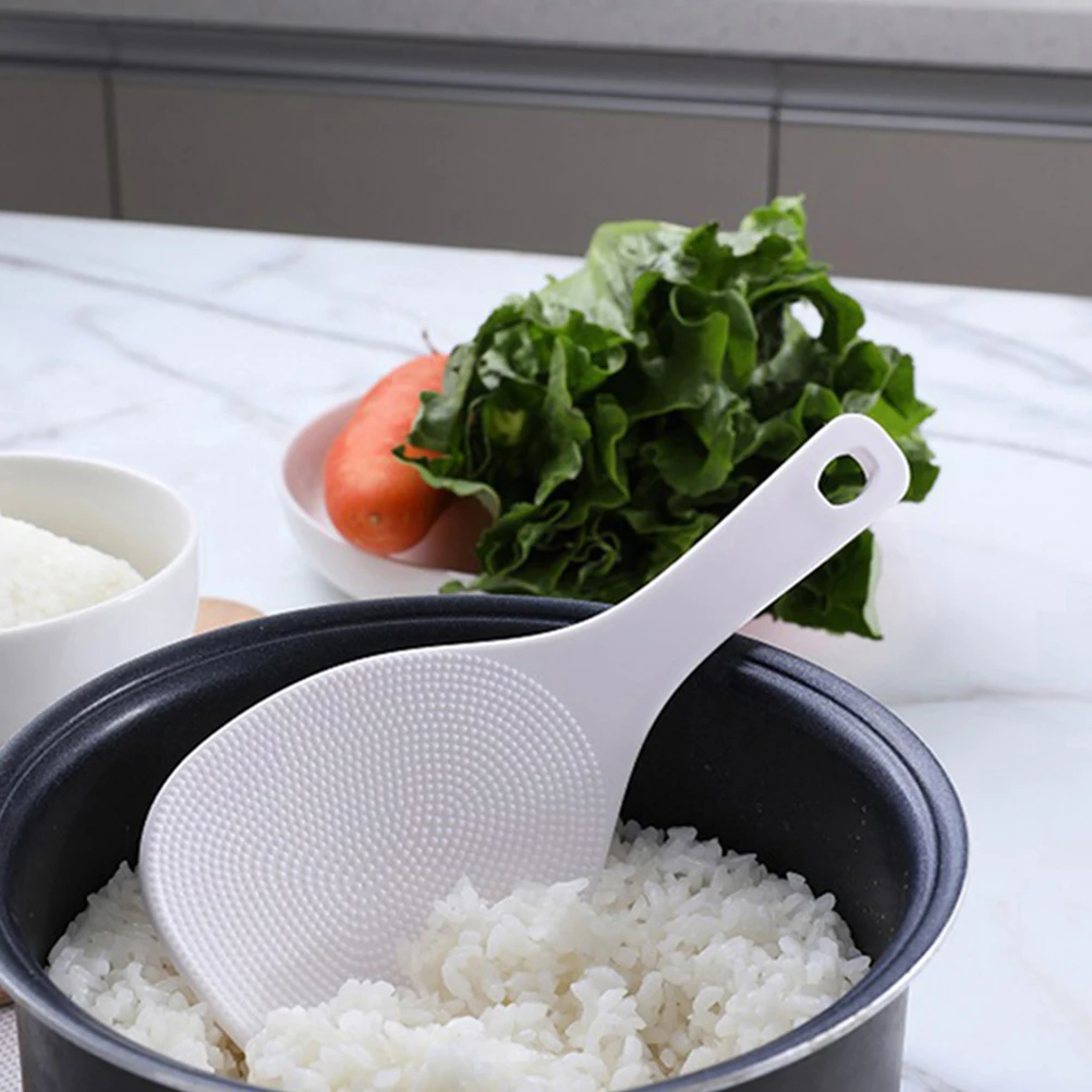 

4Pcs Nonstick Rice Spoon H Easy Clean Versatile Use Kitchen Cooking Utensil Flour Scoop Paddle Spatula