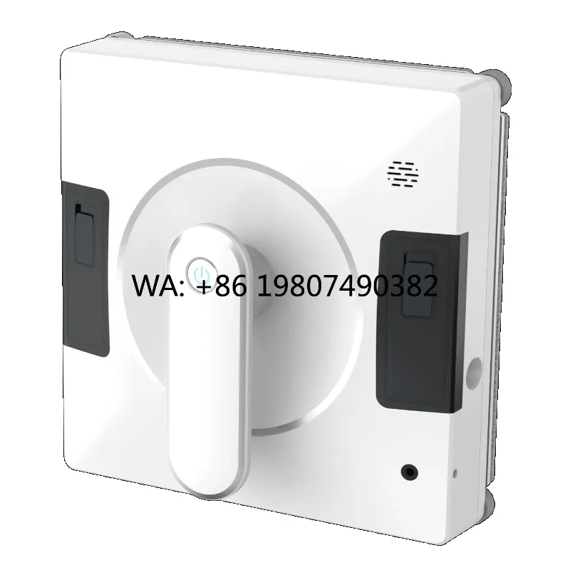 Smart Electric Robot Window Cleaner Remote Control Auto Spray Double Water Tank for High-Rise Building Glass Cleaning