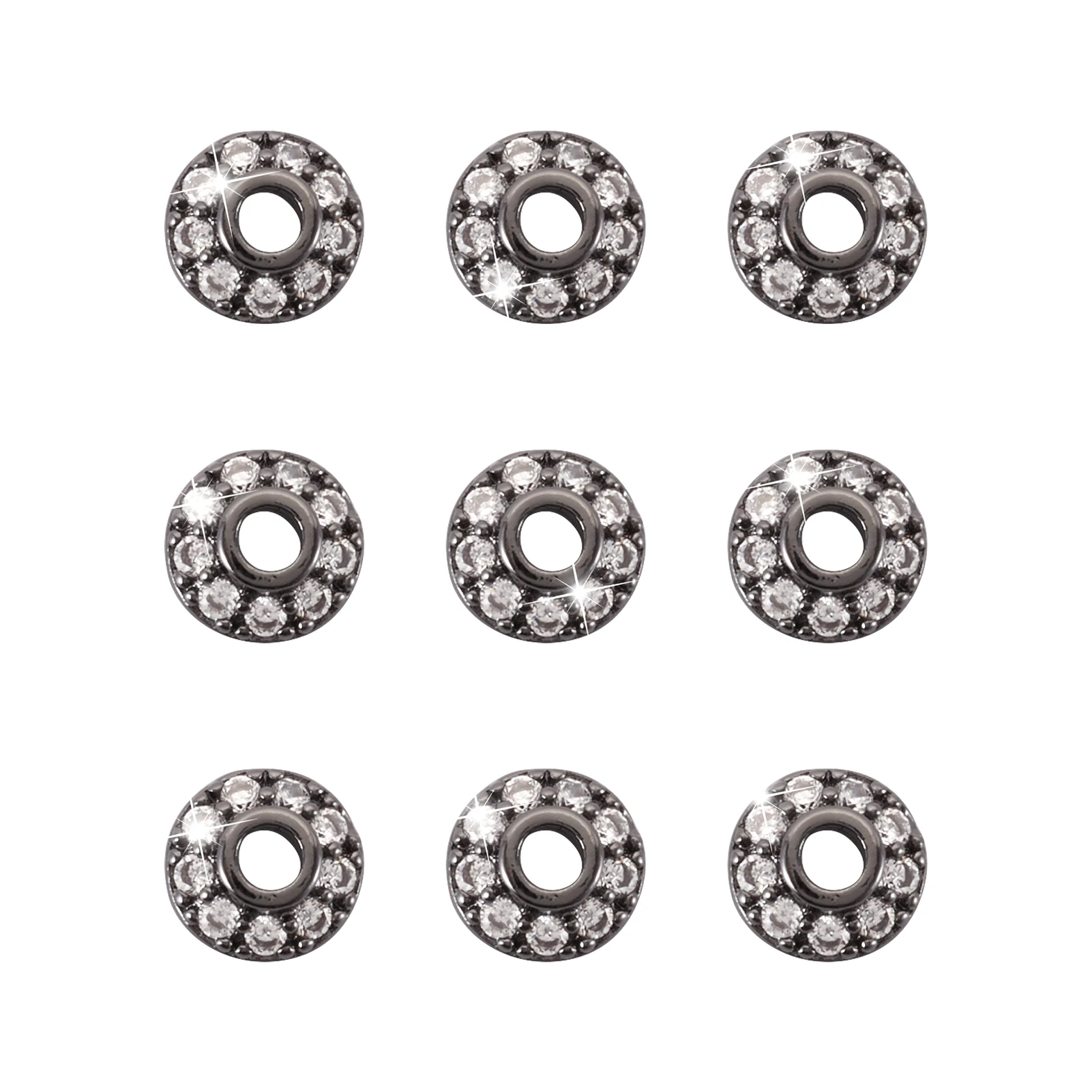 10Pcs Tibetan Style Alloy Bead Caps Metal Loose Spacer Bead Cone End Beads Caps For Jewelry Making Earring Necklace Accessories