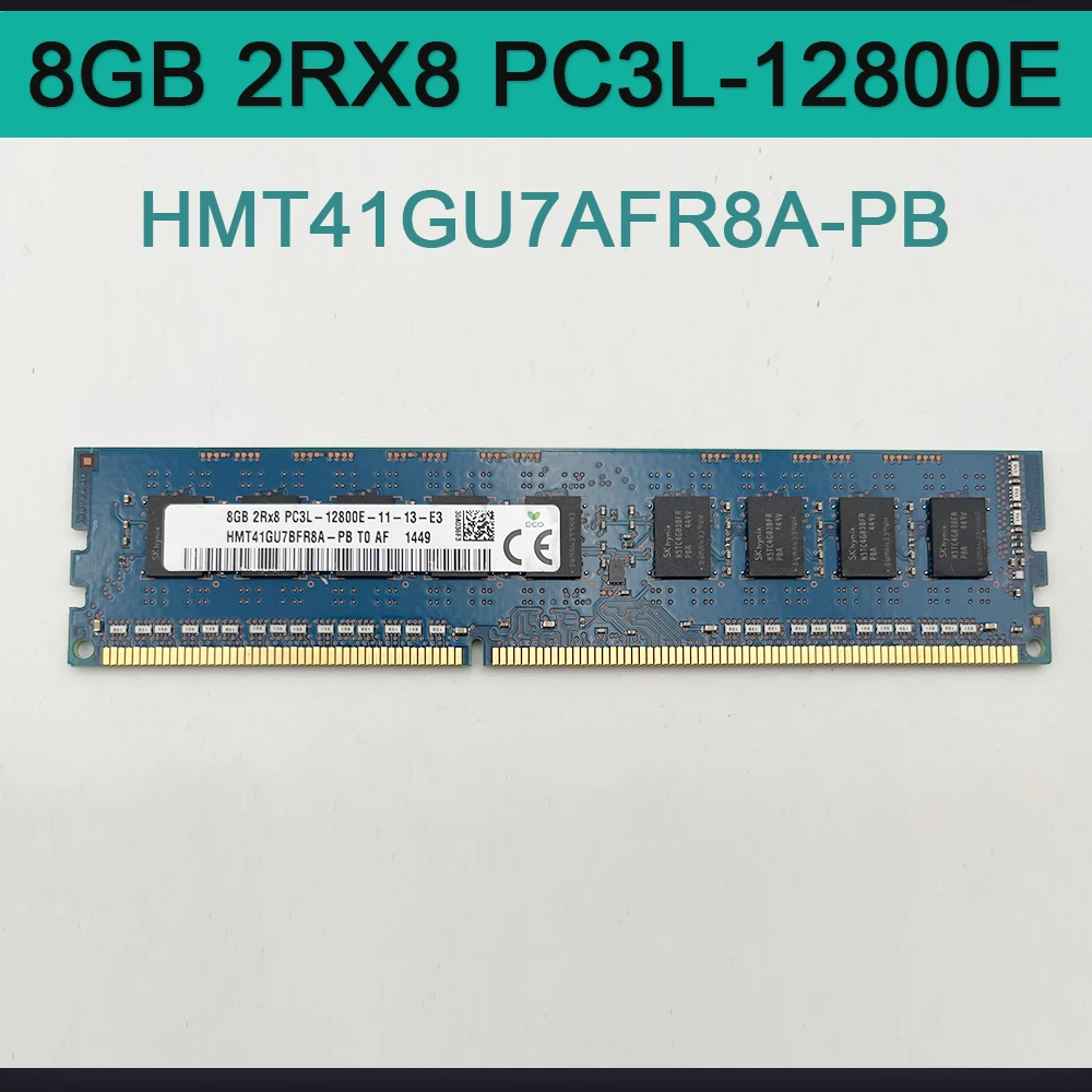 

1 шт. для SK Hynix Memory 8GB 2RX8 PC3L-12800E HMT41GU7BFR8A-PB 1600 RAM