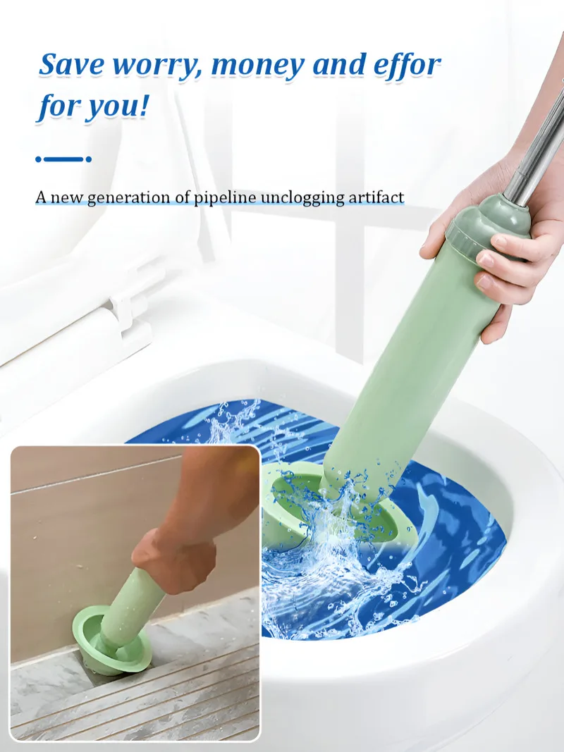 

ГОРЯЧАЯ ПРОДАЖА, обновленная версия, прочный инструмент для разблокировки труб, засоренный насос для унитаза, насос для унитаза, засорение труб высокого давления