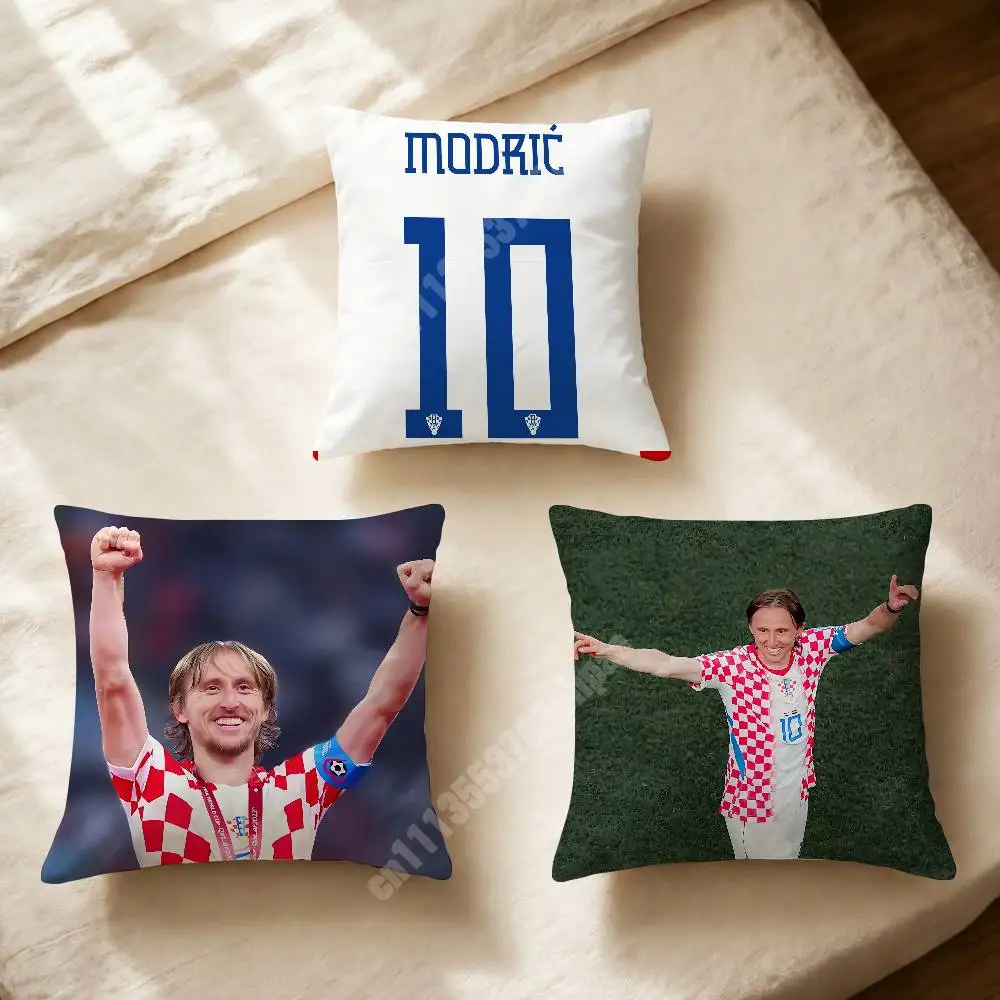 Farewell Croatia L-Luka 10 M-Modric Pillow Cover Sofa Couch Cushion Case Creative Workspace Accent Home Decor