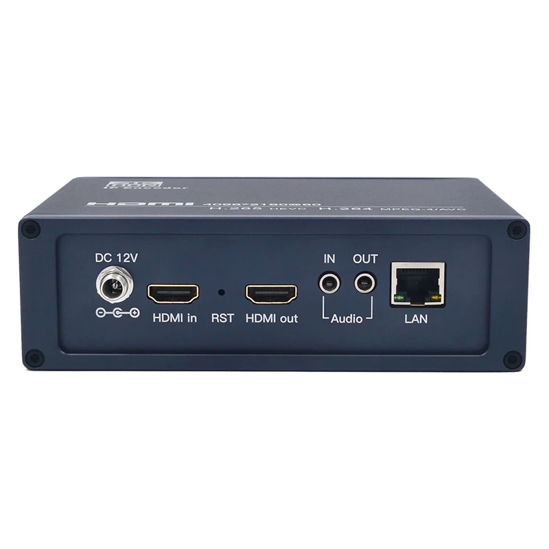 

4K 60FPS HDMI Video H.265 Encoder H.264 Loop Output Live for BT2020 HDR10