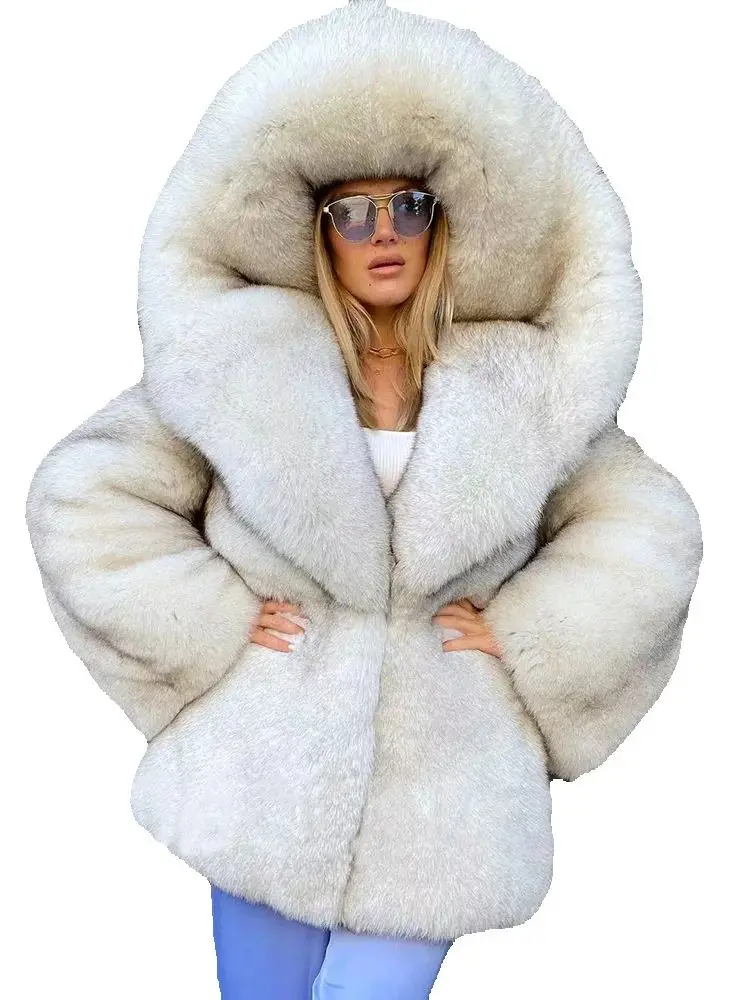 Fangtai 2025 Natural Real Fox Fur Coat Women Fur Coat Winter Warm Luxury Plus Size Jackets Clothing Free Shipping Female Vest