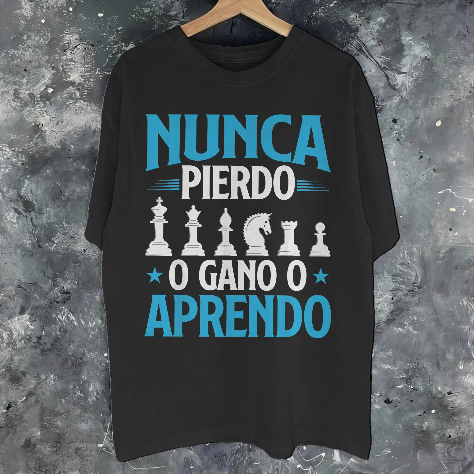 Mens Womens I Never Lose Either I Win Or I Learn T Shirt Cotton Graphic Printed T-Shirt NUNCA PIERDO Top Clothing