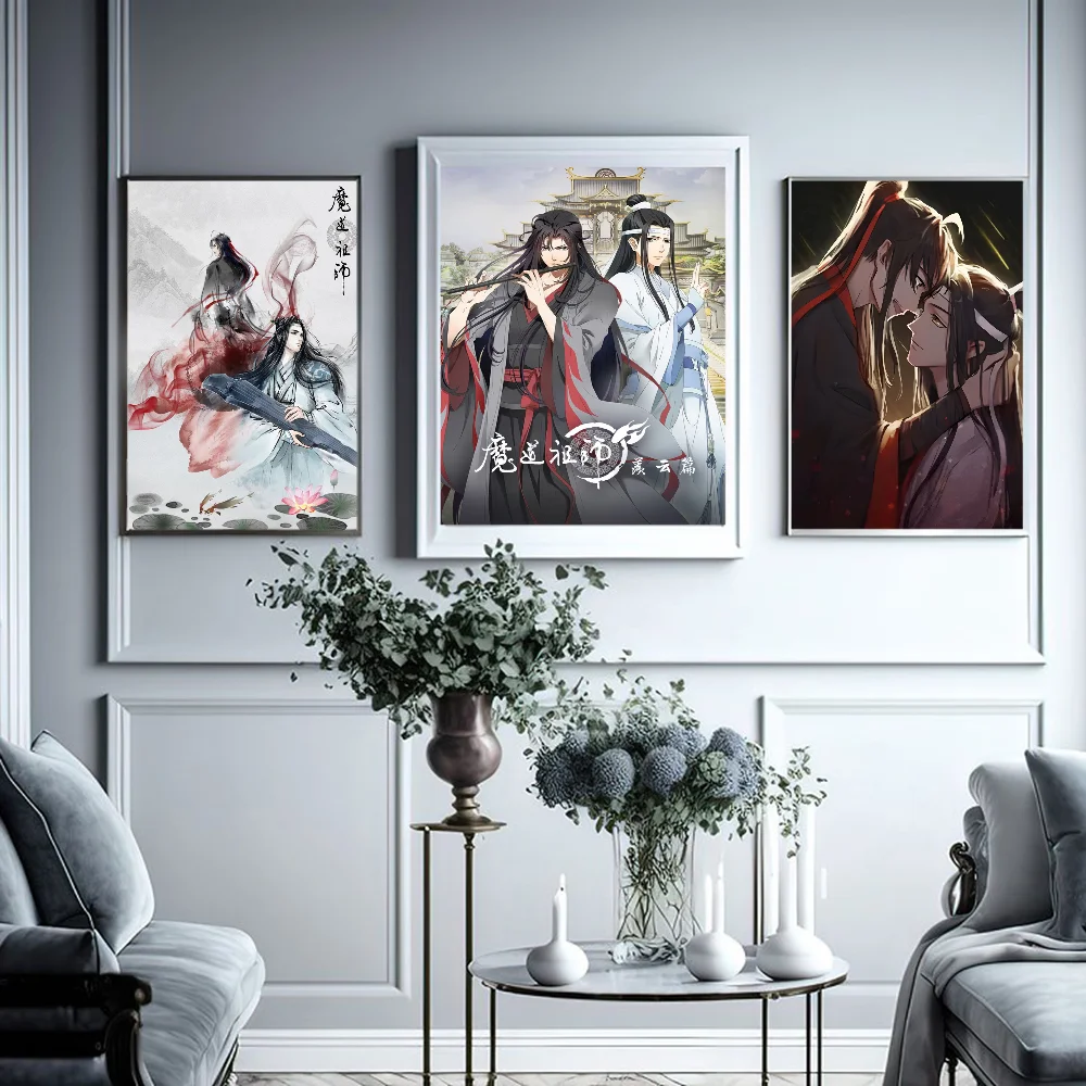 Anime Mo Dao Zu Shi Anime Posters Sticky HD Quality Wall Art Retro Posters For Home Room Wall Decor